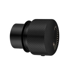 Diamora Luxury Knurled Matt Black Progressive Wall Mixer Shower Mixer Tap Diamora Luxury Knurled Matt Black Progressive Wall Mixer Shower Mixer Tap